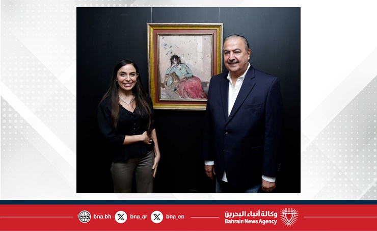بحضور ابنة الرئيس الأذربيجاني ومساعده.. مؤسسة "راشد آل خليفة" تفتتح معرضها لعشرين فناناً بحرينياً في باكو